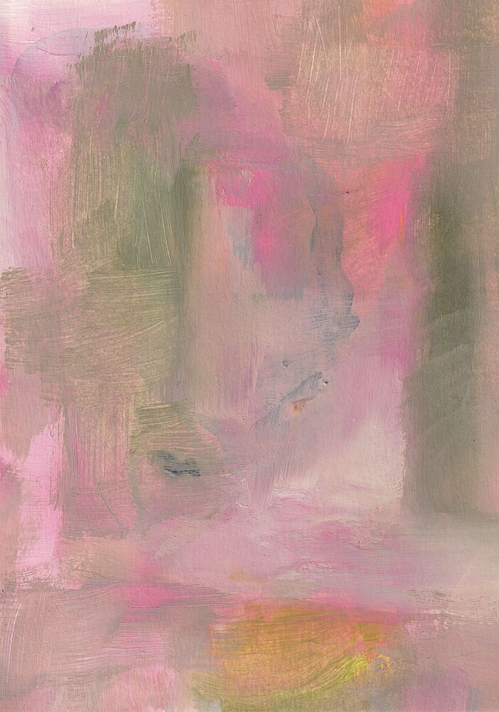 Blush Pink Abstract art print by Soniya Vijayakumar for $57.95 CAD