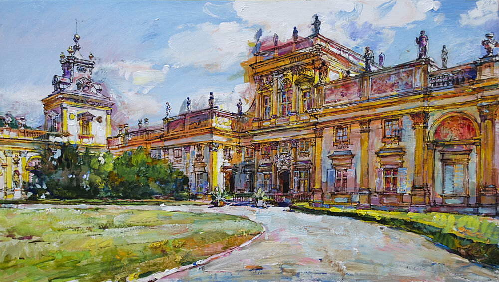 European Palace in Summer art print by Andrii Kutsachenko for $57.95 CAD