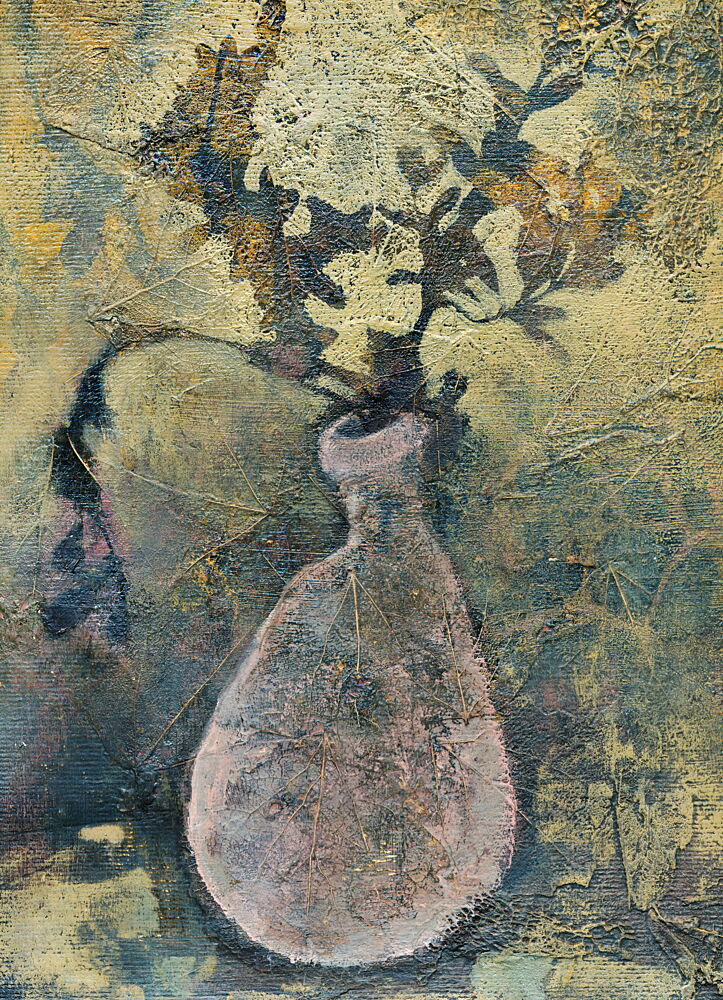 Muted Floral Still Life art print by Lena Ru for $57.95 CAD
