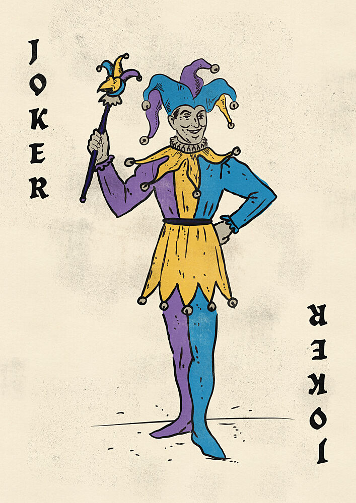 Joker art print by Nicholas for $57.95 CAD