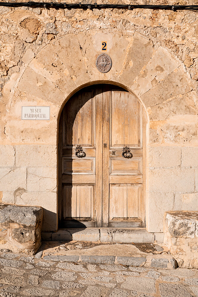 Rustic Arched Wooden Door art print by Henrike Schenk for $57.95 CAD