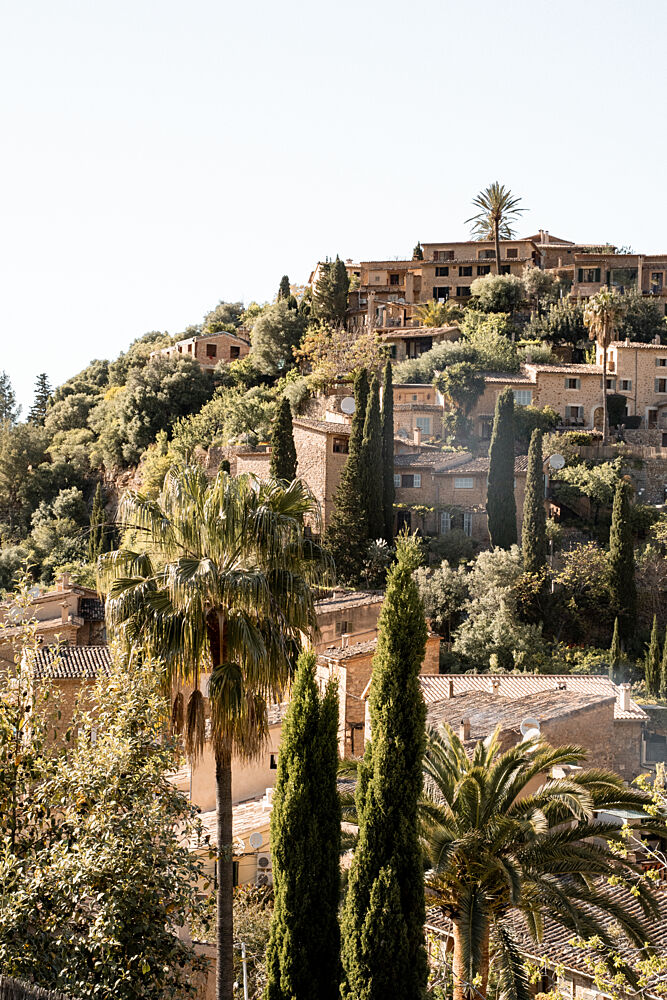 Mediterranean Hillside Village art print by Henrike Schenk for $57.95 CAD
