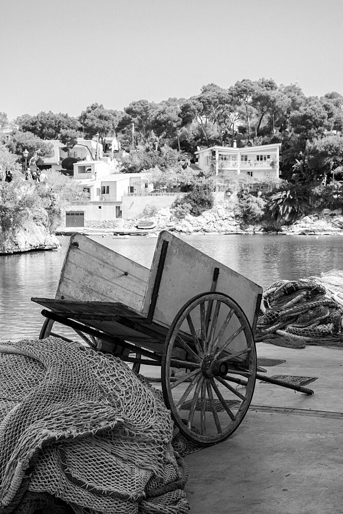Old Fishing Village Cart art print by Henrike Schenk for $57.95 CAD