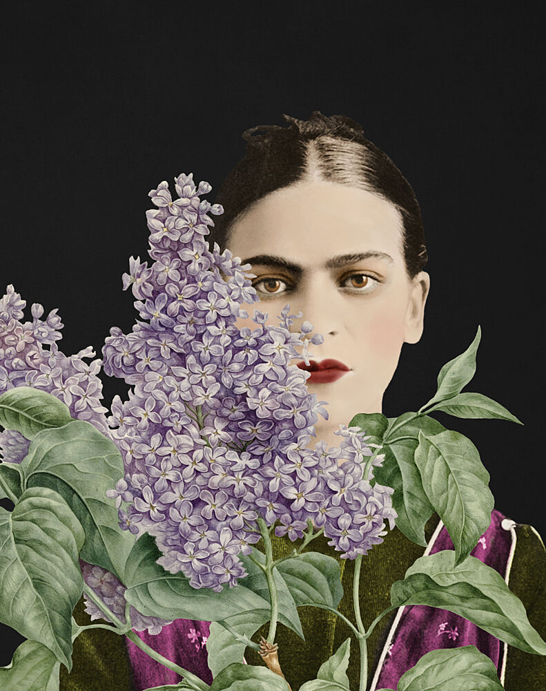 Gaze Through Lilacs art print by Marja van den Hurk for $57.95 CAD