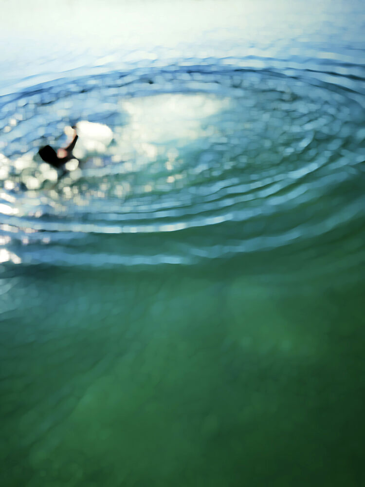 Surfer Below Surface art print by Angelo Cerantola for $57.95 CAD