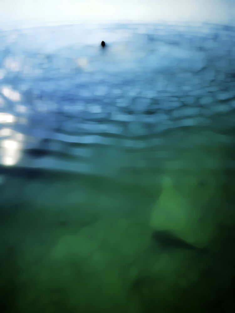 Abstract Ocean Depths art print by Angelo Cerantola for $57.95 CAD