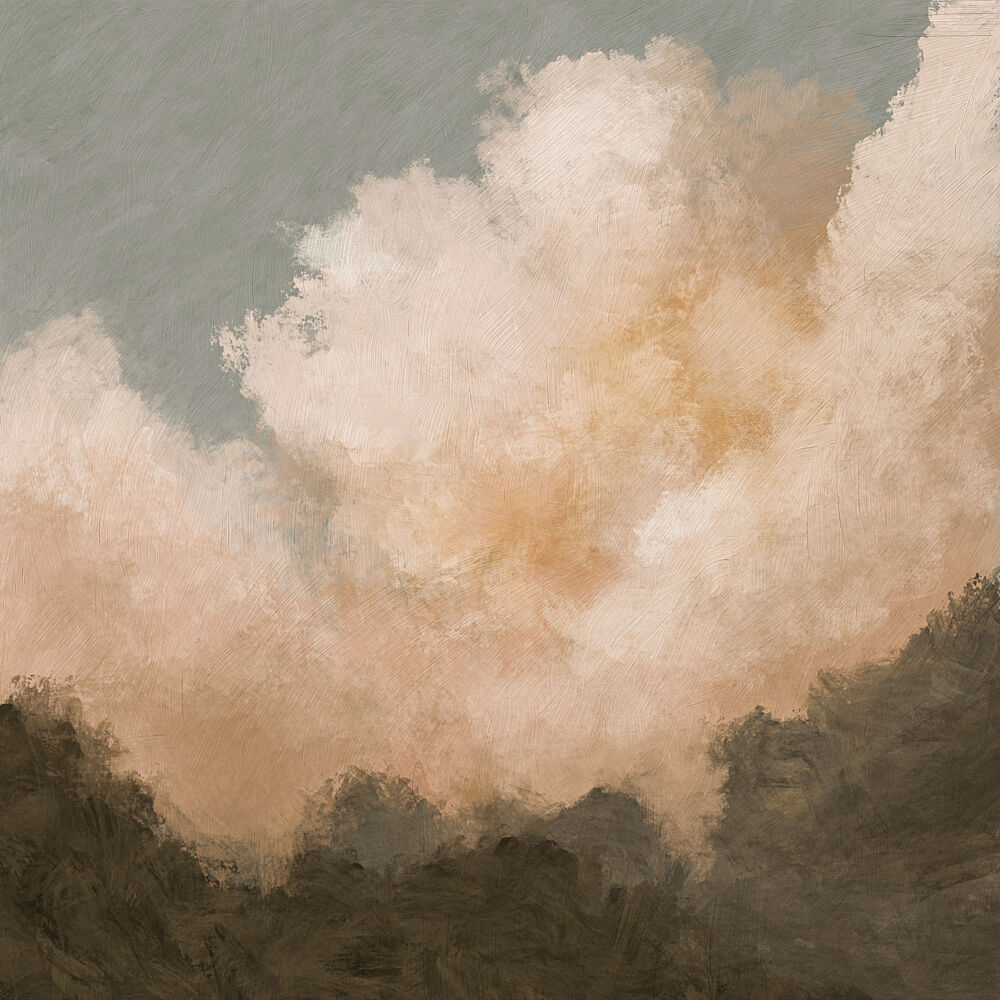 Serene Mountain Clouds art print by Dan Hobday for $57.95 CAD