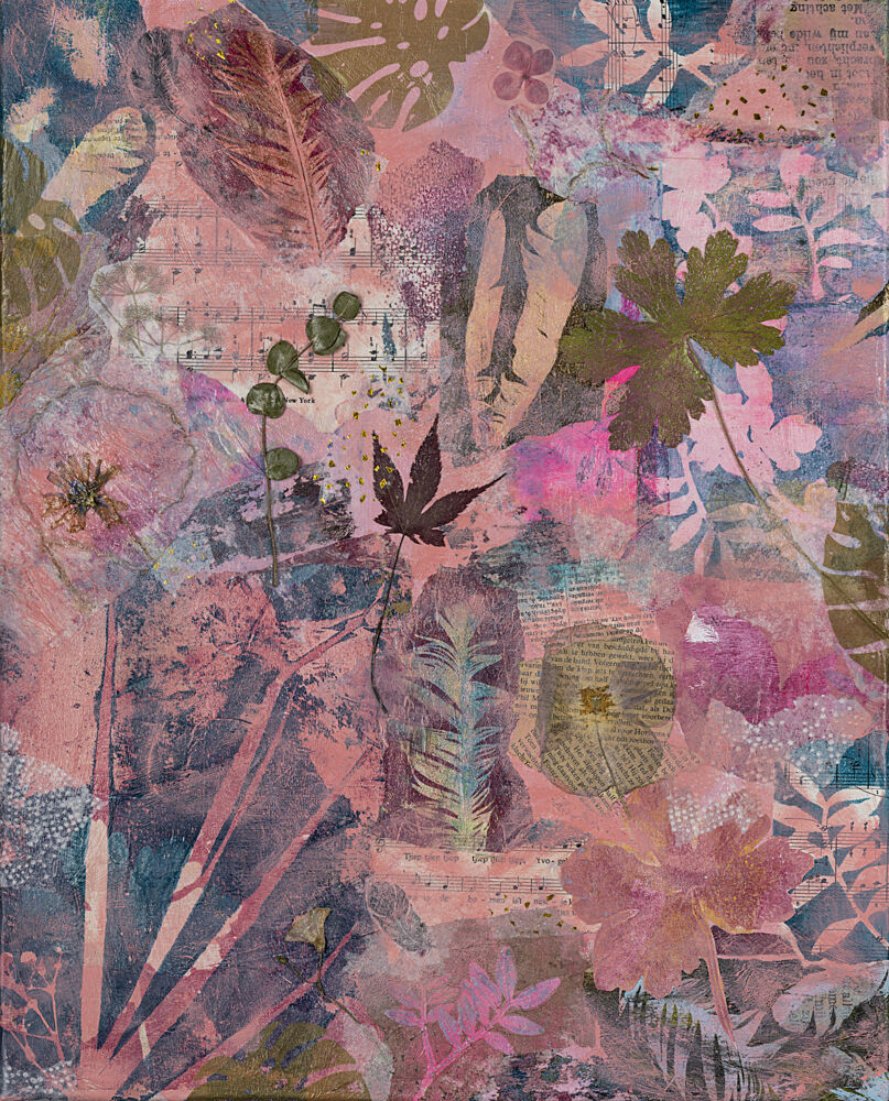 Soft Pink Botanicals art print by Anna Berends van Loenen for $57.95 CAD