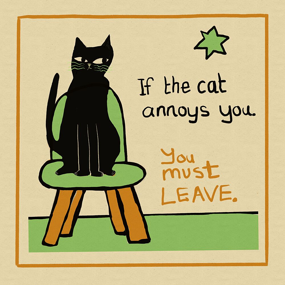 Sassy Cat Rules art print by Sharyn Bursic for $57.95 CAD