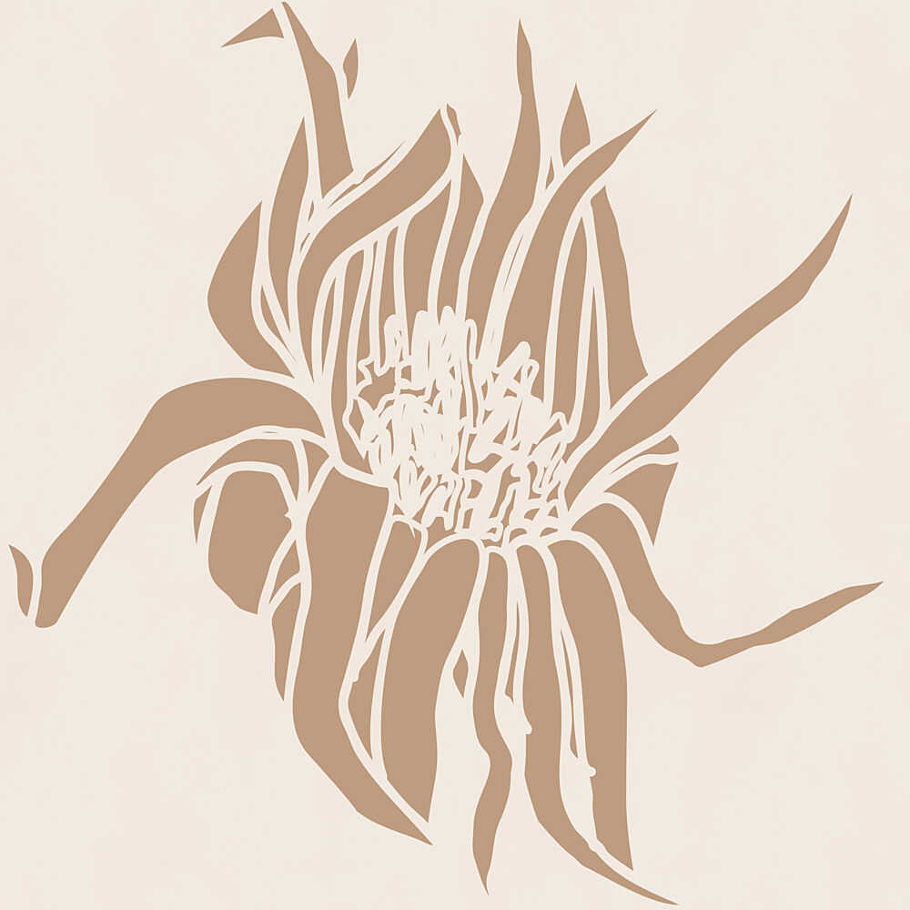 Earthy Floral Illustration art print by Dina Dankers for $57.95 CAD
