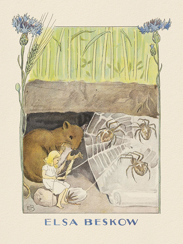 Tummelisa Underjord art print by Elsa Beskow and Hc Andersen for $57.95 CAD