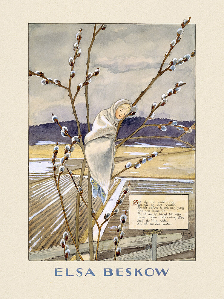 Tummelisa - Sov du Lilla Videung art print by Elsa Beskow and Hc Andersen for $57.95 CAD