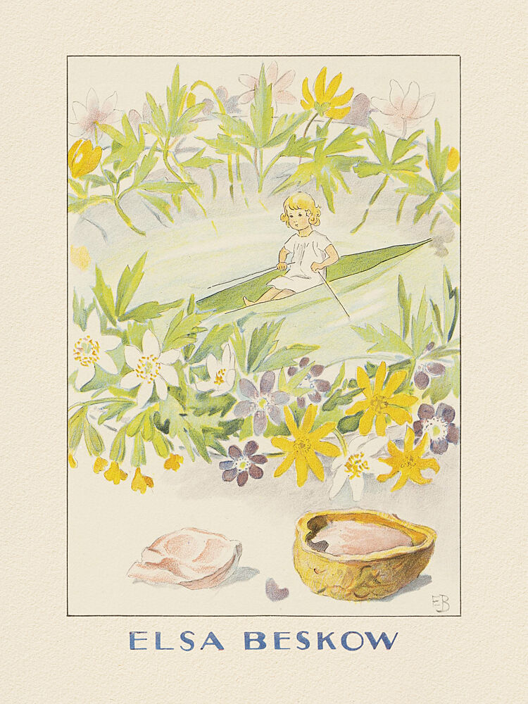 Tummelisa I Vattnet, Elsa Beskow Hc Andersen art print by Elsa Beskow and Hc Andersen for $57.95 CAD