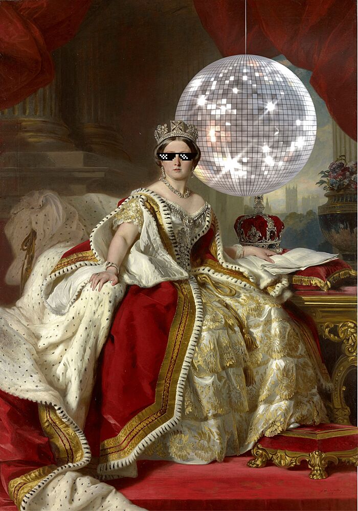 Disco Queen art print by Athene Fritsch for $57.95 CAD