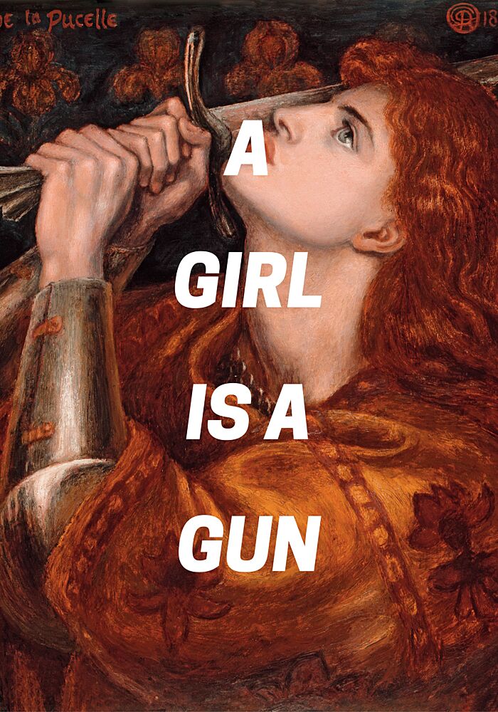 Red Haired Warrior art print by Athene Fritsch for $57.95 CAD