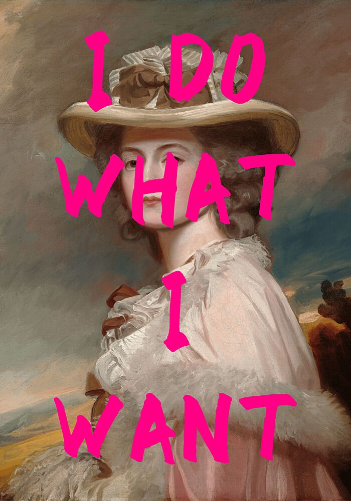Rebellious Classic Portrait art print by Athene Fritsch for $57.95 CAD