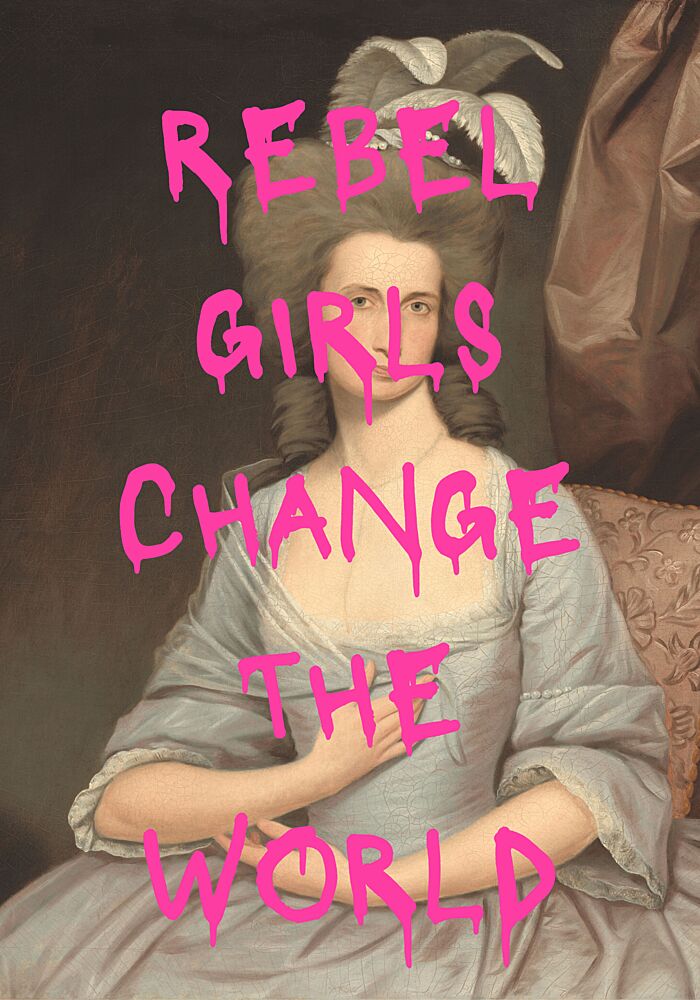 Rebel Girls Portrait art print by Athene Fritsch for $57.95 CAD