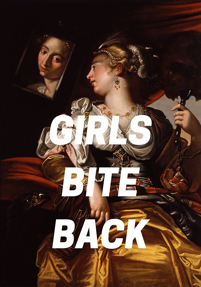 Baroque Girls Bite Back art print by Athene Fritsch for $57.95 CAD