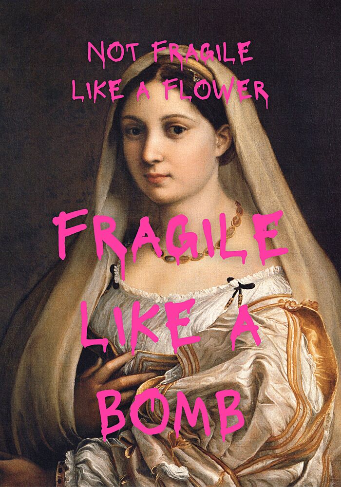 Fragile Like a Bomb art print by Athene Fritsch for $57.95 CAD