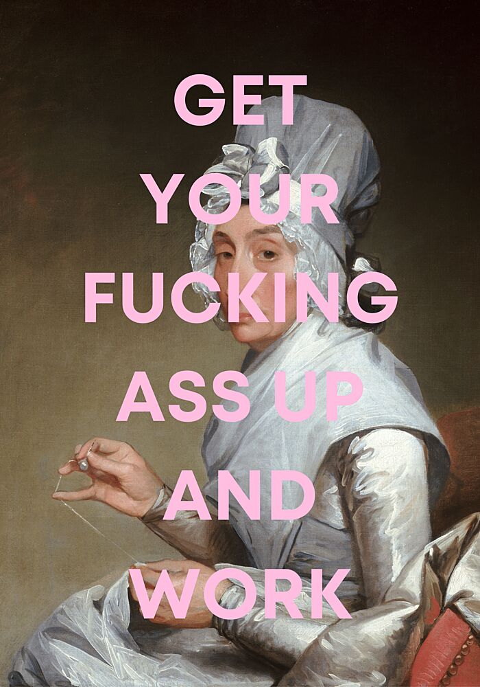 Sassy Classic Work art print by Athene Fritsch for $57.95 CAD