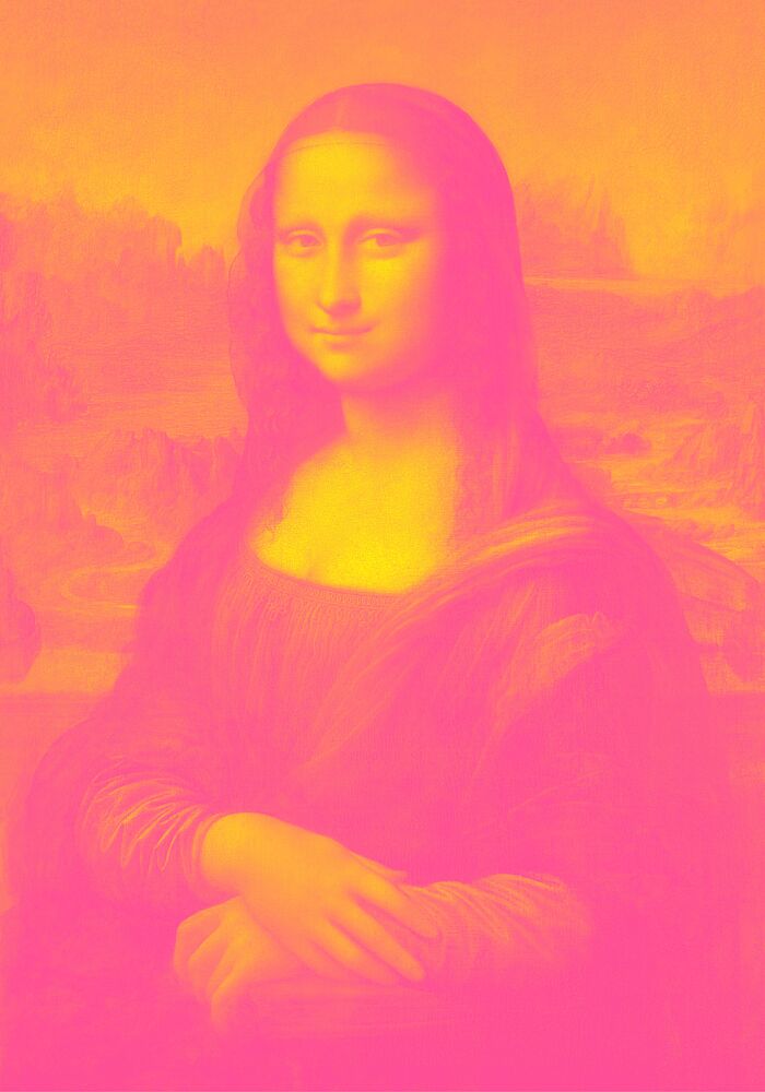 Vibrant Renaissance Portrait art print by Athene Fritsch for $57.95 CAD