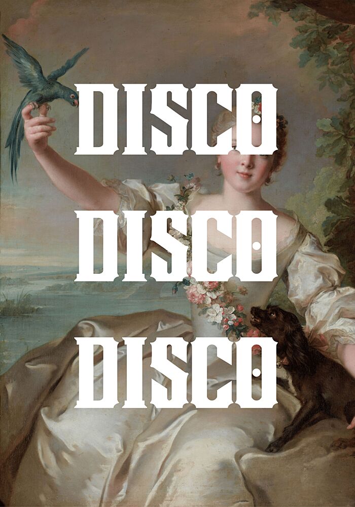 Classical Disco Portrait art print by Athene Fritsch for $57.95 CAD