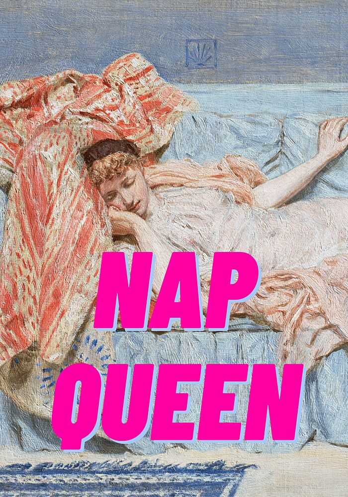 Serene Sleeping Woman art print by Athene Fritsch for $57.95 CAD