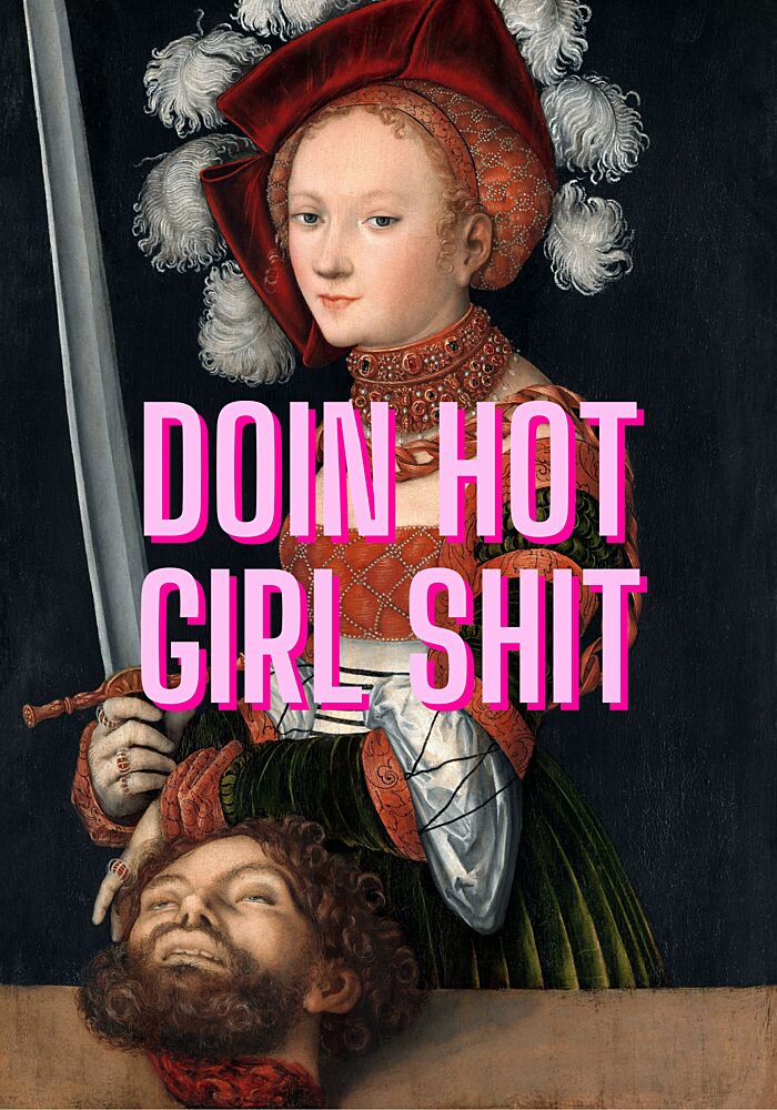 Hot Girl Warrior art print by Athene Fritsch for $57.95 CAD