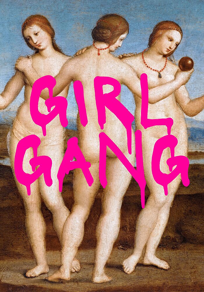 Girl Gang Graffiti art print by Athene Fritsch for $57.95 CAD