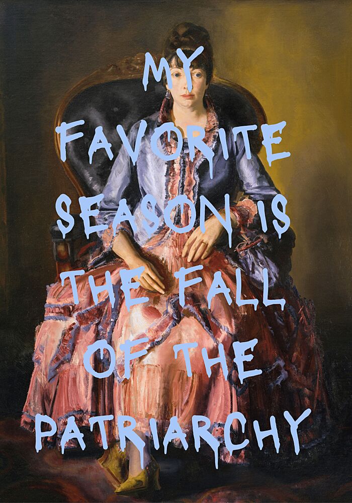 Feminist Graffiti Woman art print by Athene Fritsch for $57.95 CAD