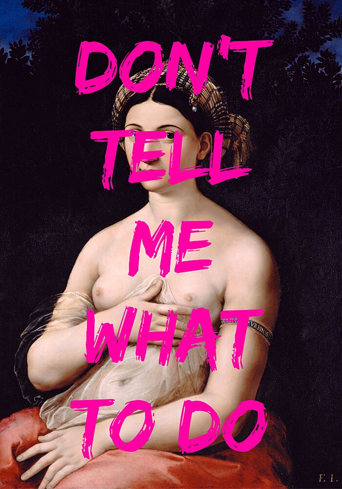 Rebellious Renaissance Portrait art print by Athene Fritsch for $57.95 CAD