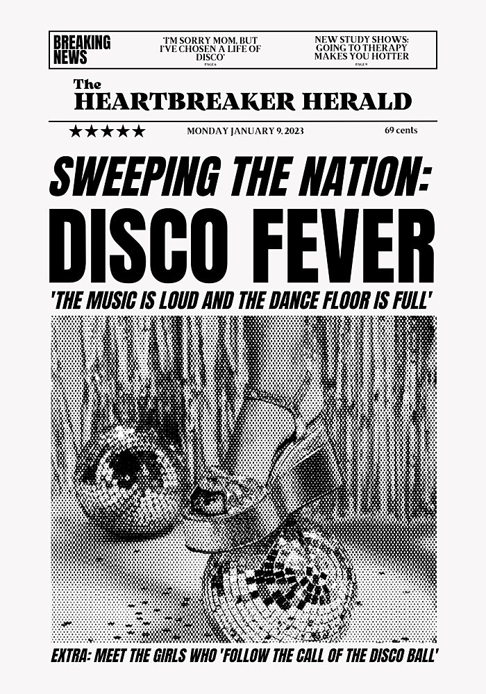 Platform Shoe Disco Fever art print by Athene Fritsch for $57.95 CAD
