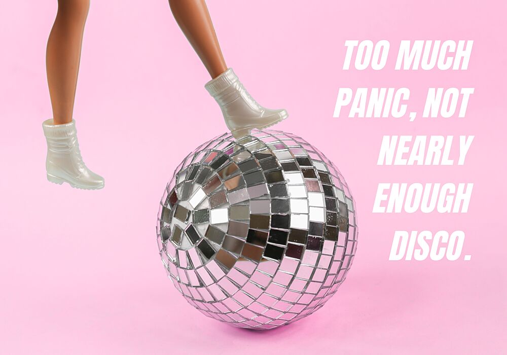 Too Much Disco Fun art print by Athene Fritsch for $57.95 CAD