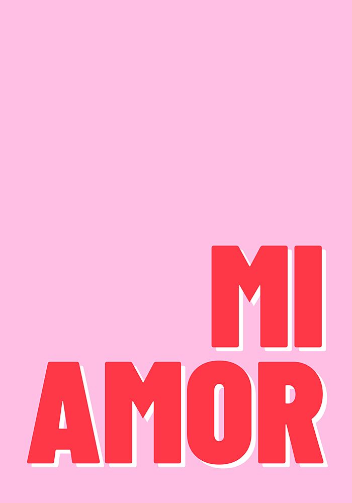 MI Amor Love Message art print by Athene Fritsch for $57.95 CAD