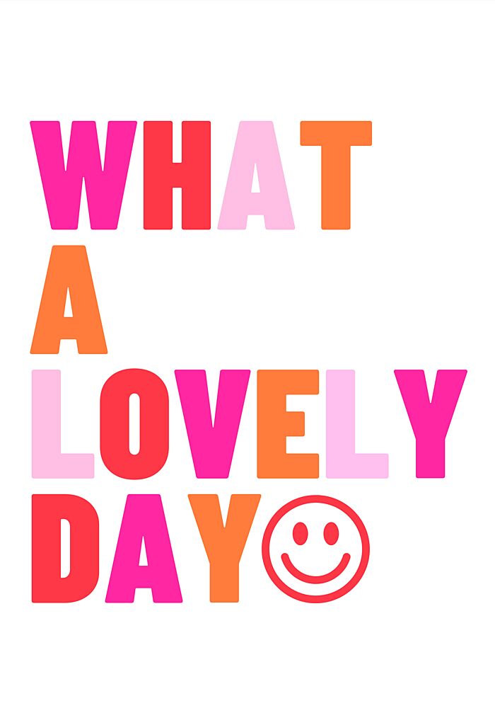 What a Lovely Day art print by Athene Fritsch for $57.95 CAD