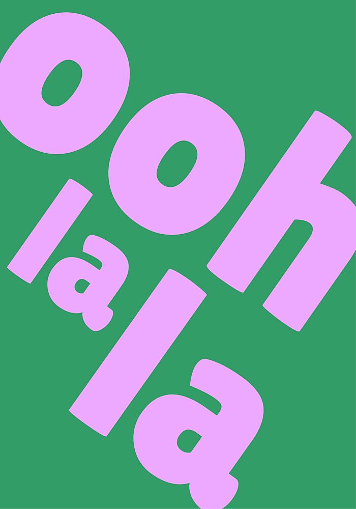 Ooh la la Chic art print by Athene Fritsch for $57.95 CAD