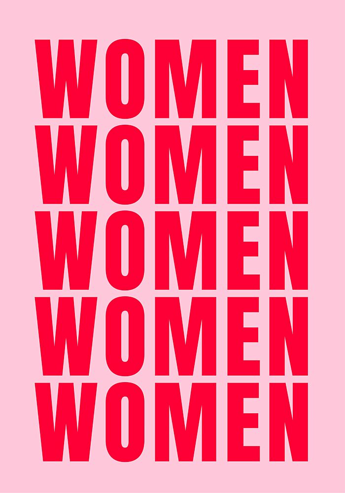 Bold Women Statement art print by Athene Fritsch for $57.95 CAD