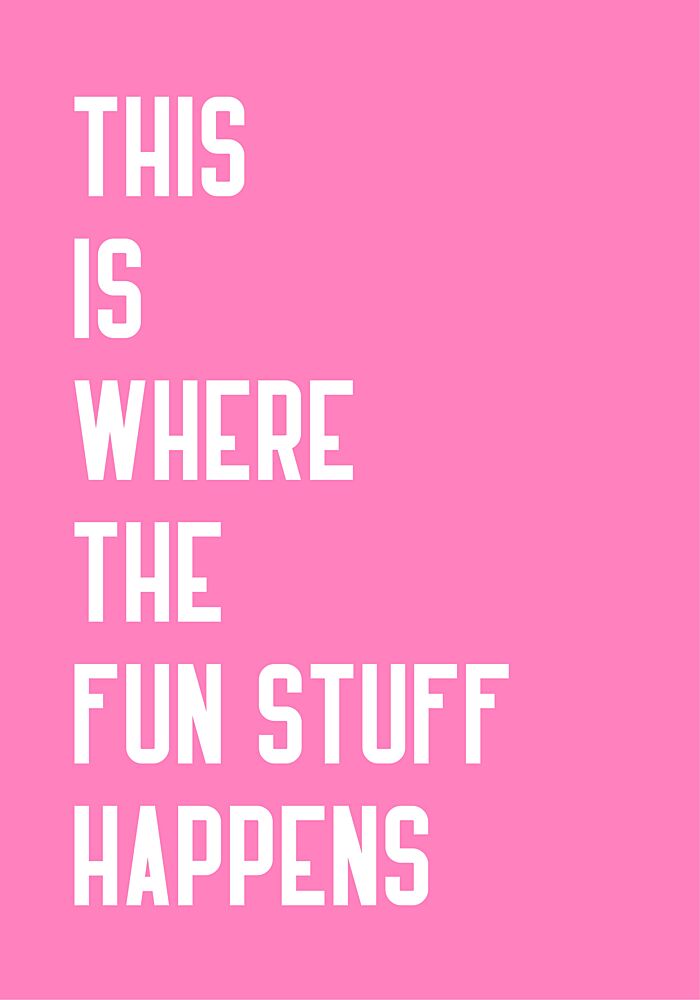 Where the Fun Stuff Happens art print by Athene Fritsch for $57.95 CAD