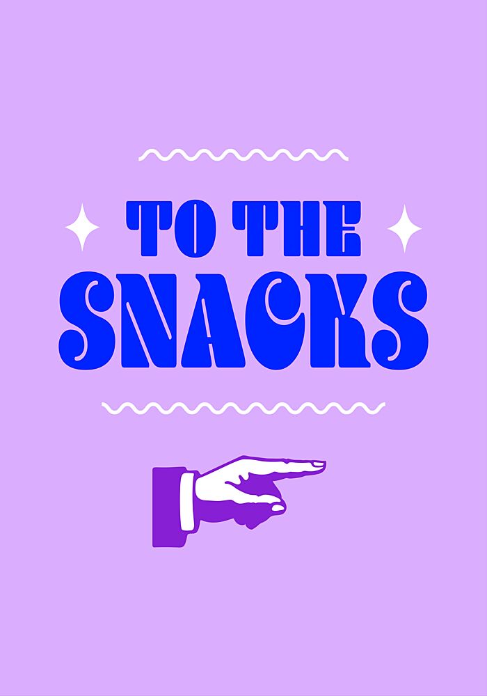 To the Snacks art print by Athene Fritsch for $57.95 CAD