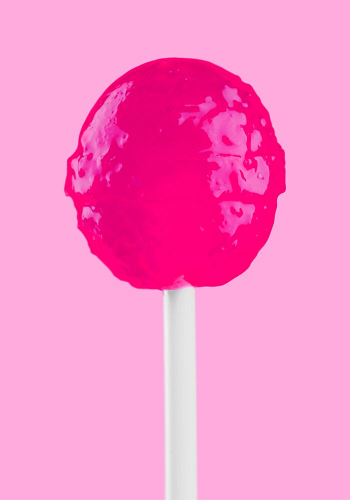 Sweet Pink Lollipop art print by Athene Fritsch for $57.95 CAD