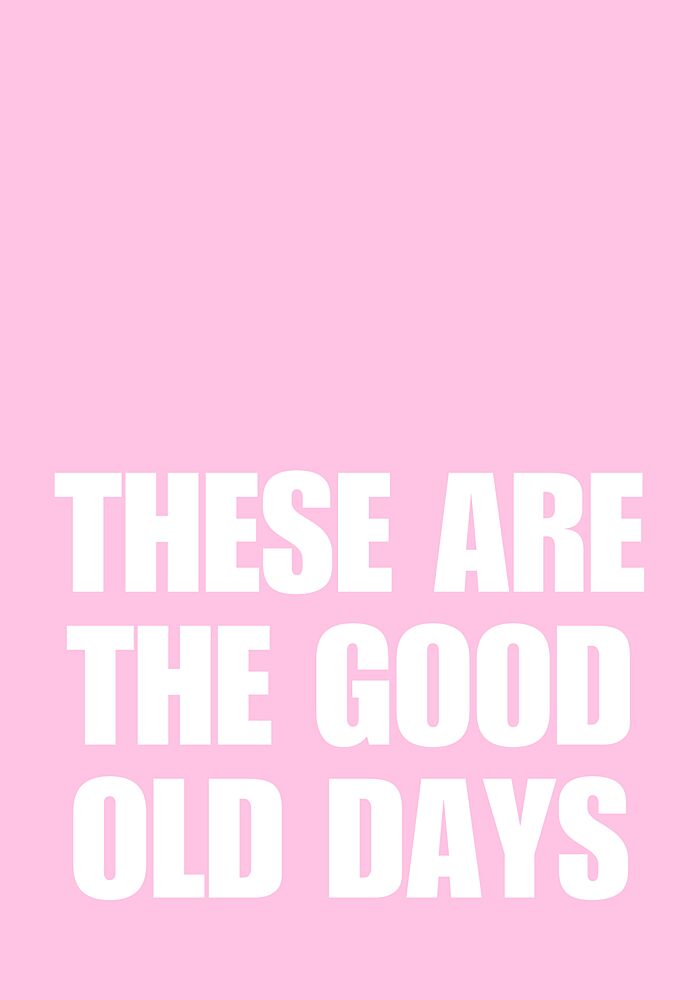 These Are the Good Old Days art print by Athene Fritsch for $57.95 CAD