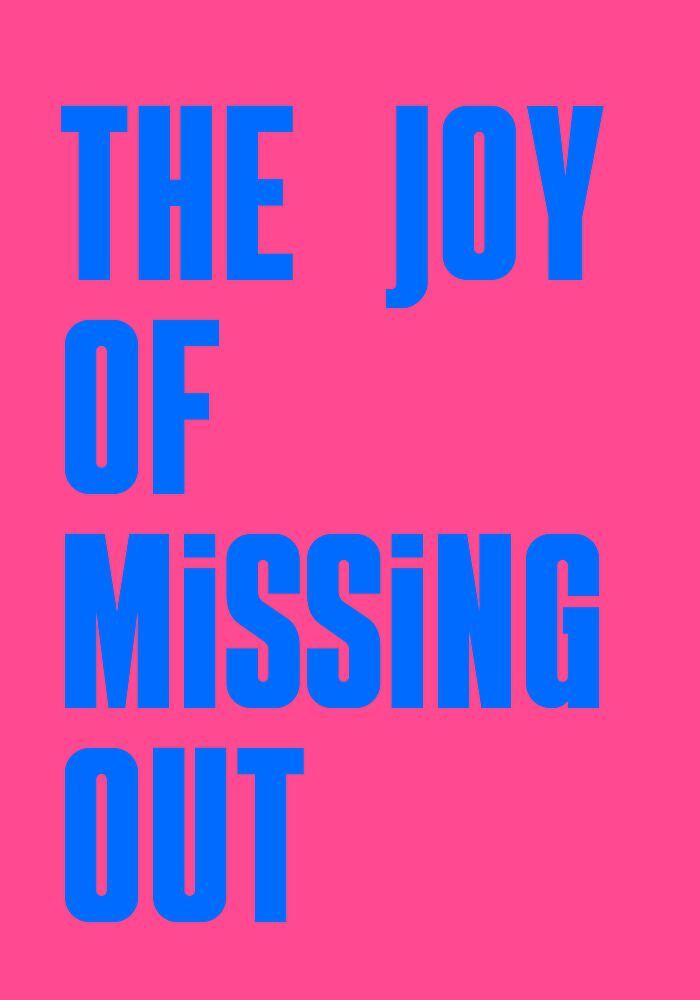 Joy of Missing out art print by Athene Fritsch for $57.95 CAD