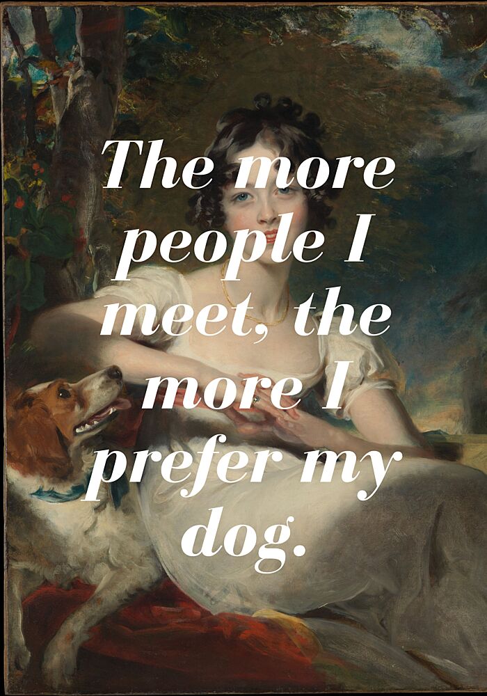 Classic Dog Preference art print by Athene Fritsch for $57.95 CAD