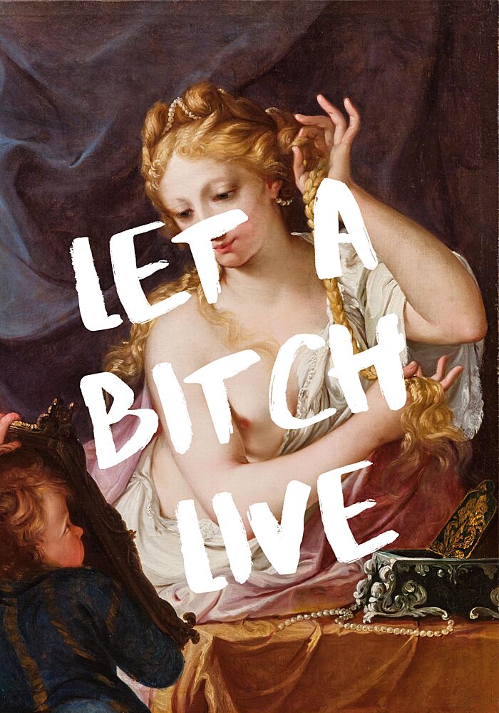 Classical Nude Goddess art print by Athene Fritsch for $57.95 CAD