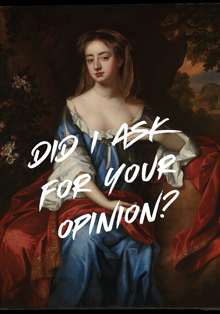 Elegant Opinion Woman art print by Athene Fritsch for $57.95 CAD