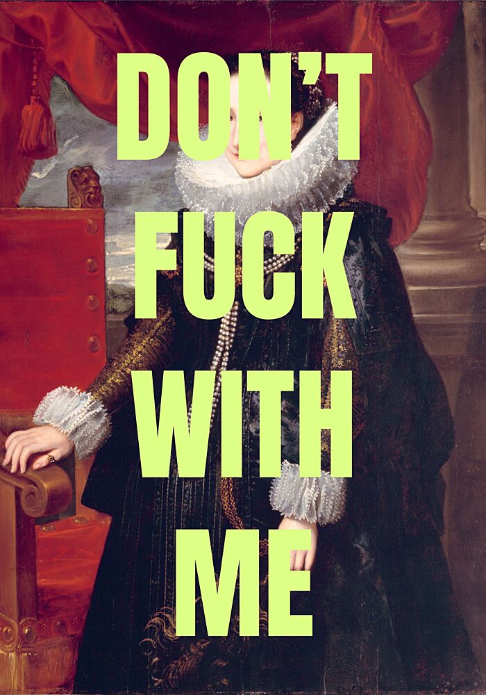 Defiant Queenly Portrait art print by Athene Fritsch for $57.95 CAD