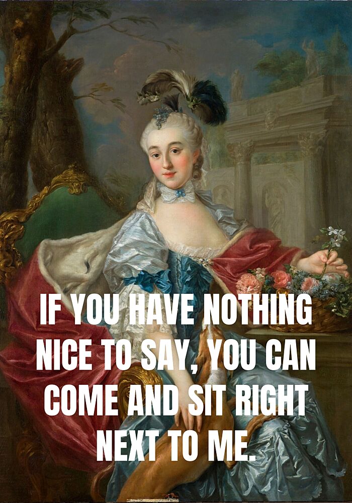 Sassy Lady Portrait Quote art print by Athene Fritsch for $57.95 CAD