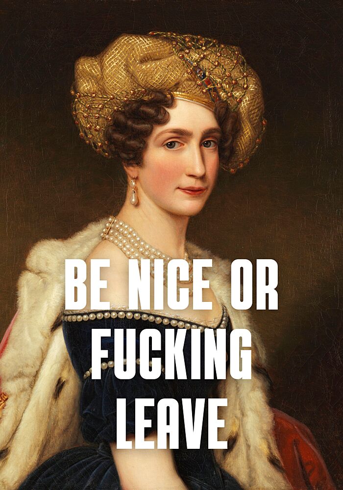 Sassy Classical Woman art print by Athene Fritsch for $57.95 CAD