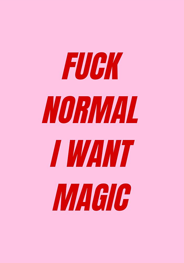 Pink Magic Statement art print by Athene Fritsch for $57.95 CAD