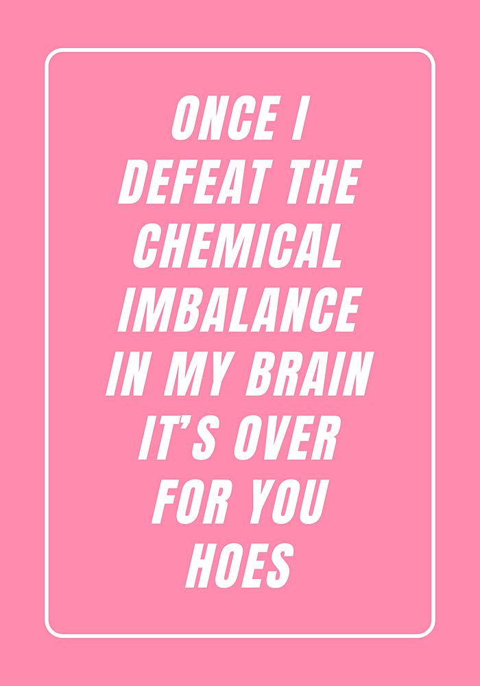 Sassy Mental Health Quote art print by Athene Fritsch for $57.95 CAD